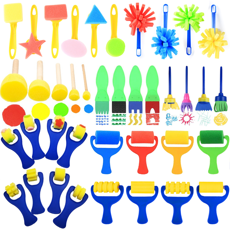 Tools Workshop Kids - Children Drawing Sponge Toys Art Craft