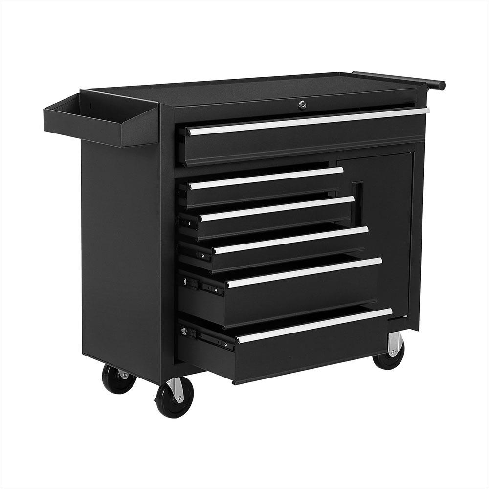 &6 Drawer Tool Box Chest Cabin - Workshop Tools Trolley 评论和价格