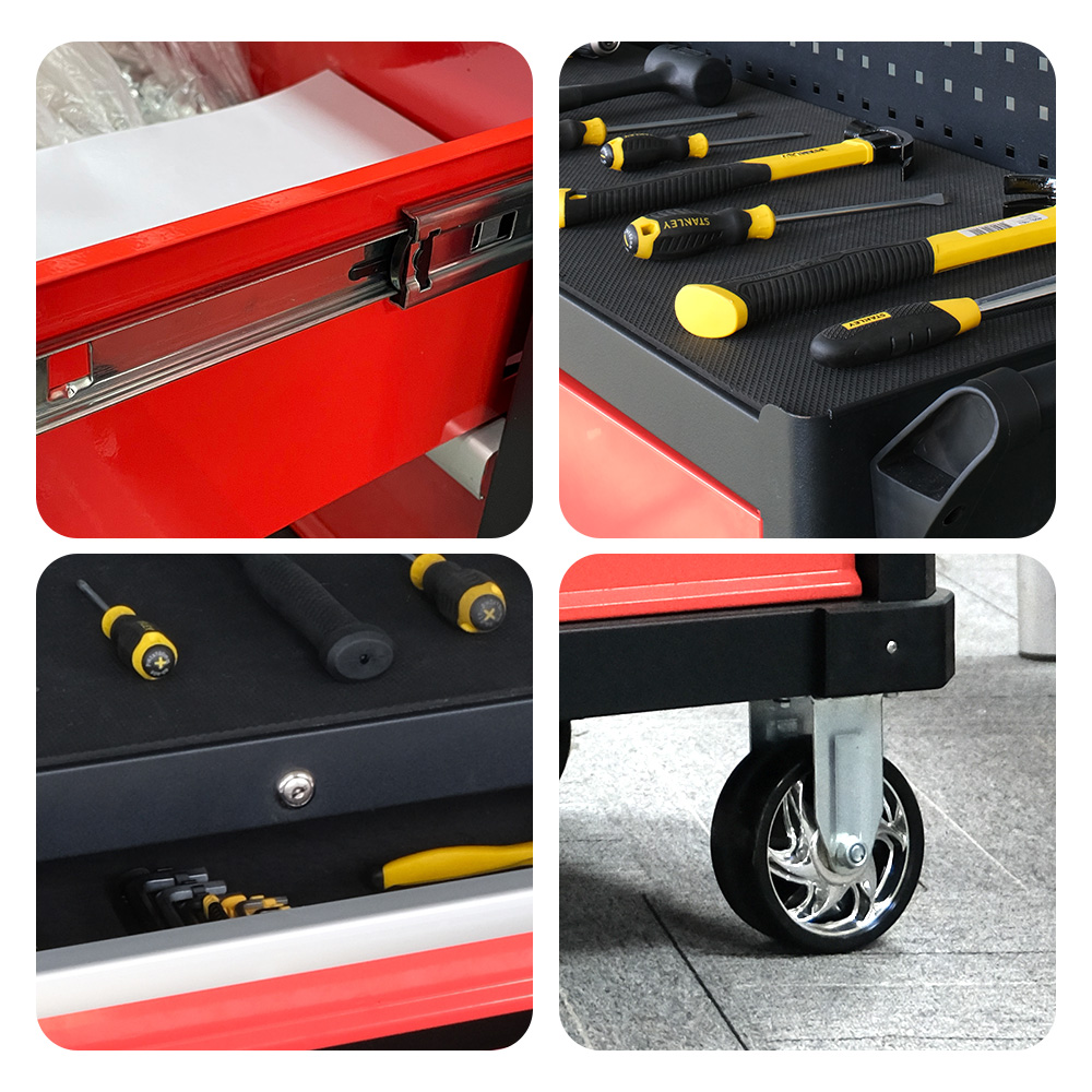 China OEM Wholesale 4 Drawer R - Workshop Tools Trolley 评论和价格