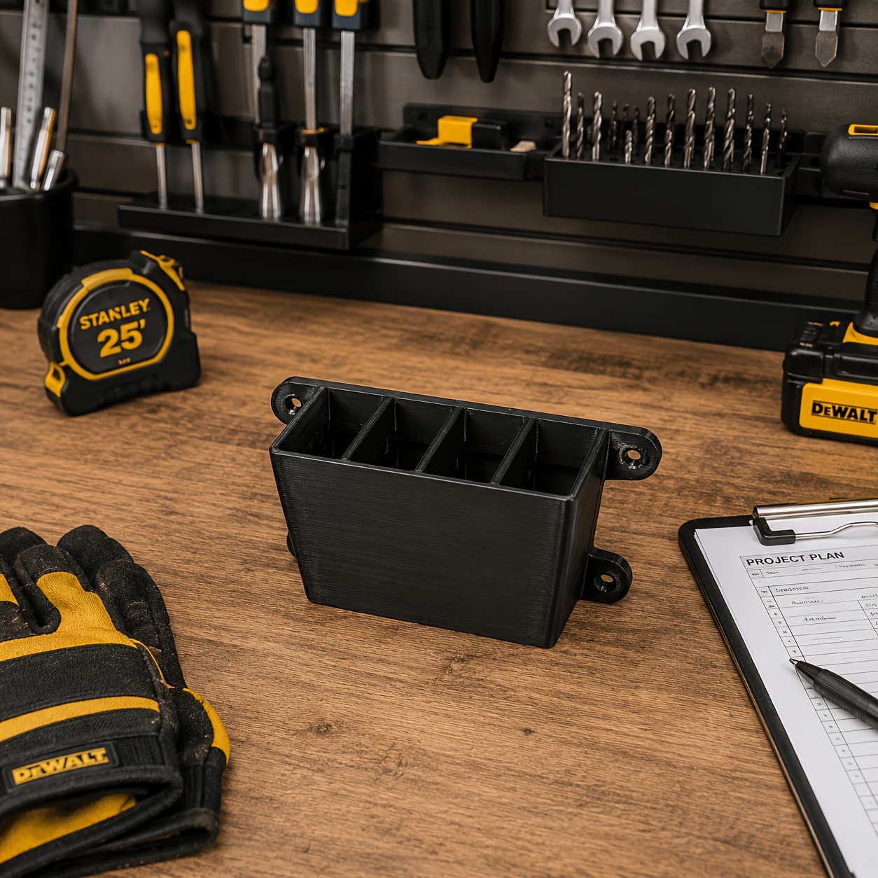Wall-Mounted Four-Slot Utility - Workshop Tools Knife 评论和价格