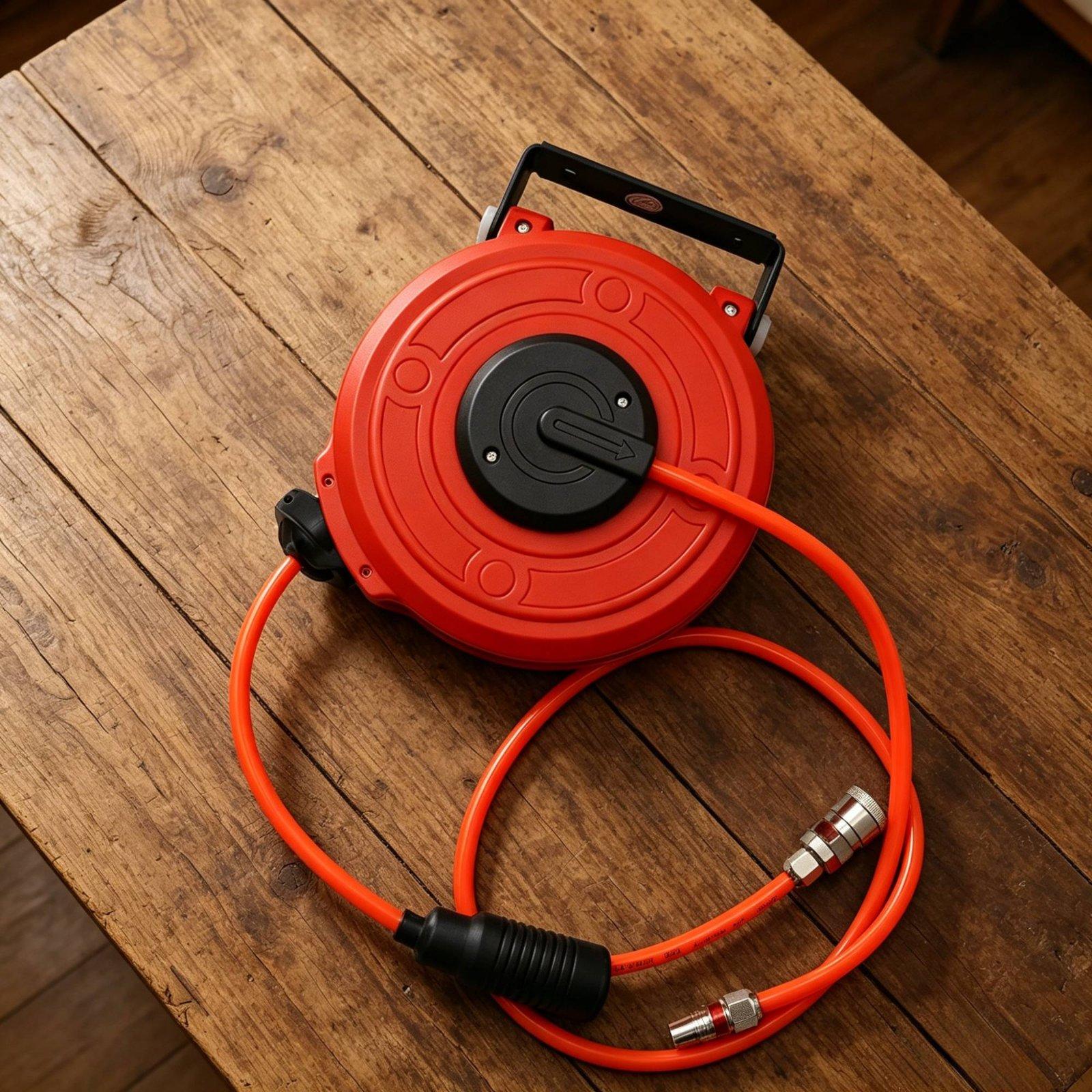 Retractable Pneumatic Air Hose - Tool Workshop 评论和价格
