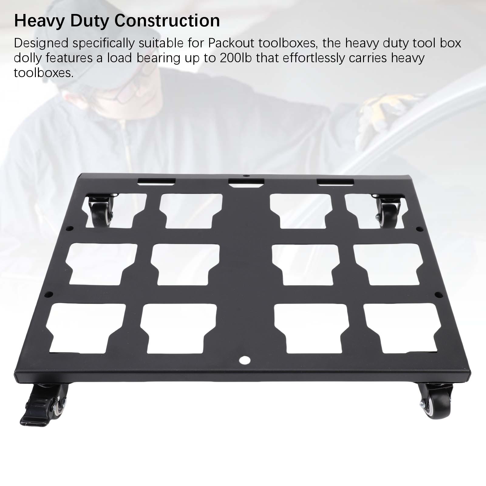 Heavy‑Duty 200‑Lbs Load‑Bearin - Workshop Tools Trolley 评论和价格