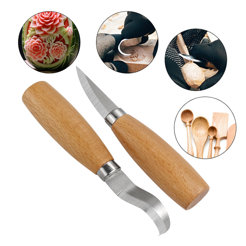 Stainless Iron Carving Knife B - Workshop Tools For Carpentry 评论和价格