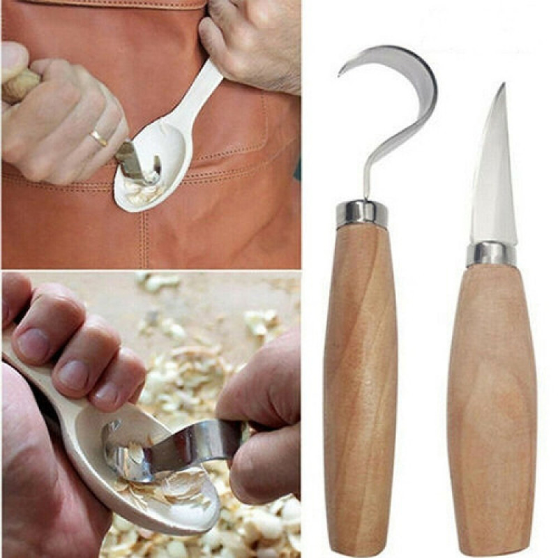 Wood Carving Knife Chisel Hook - Workshop Tools For Carpentry 评论和价格