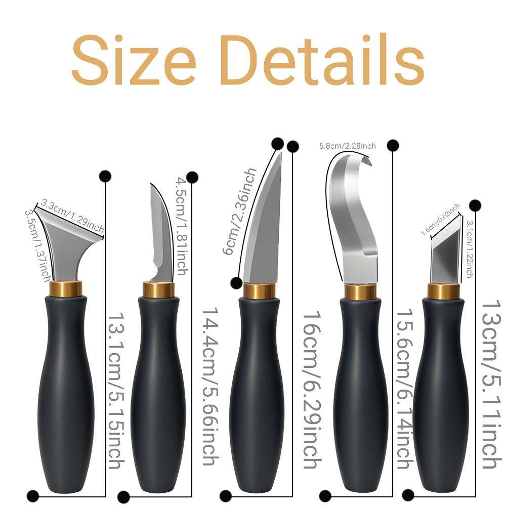 5pcs wood carving tools for be - Workshop Tools For Carpentry 评论和价格