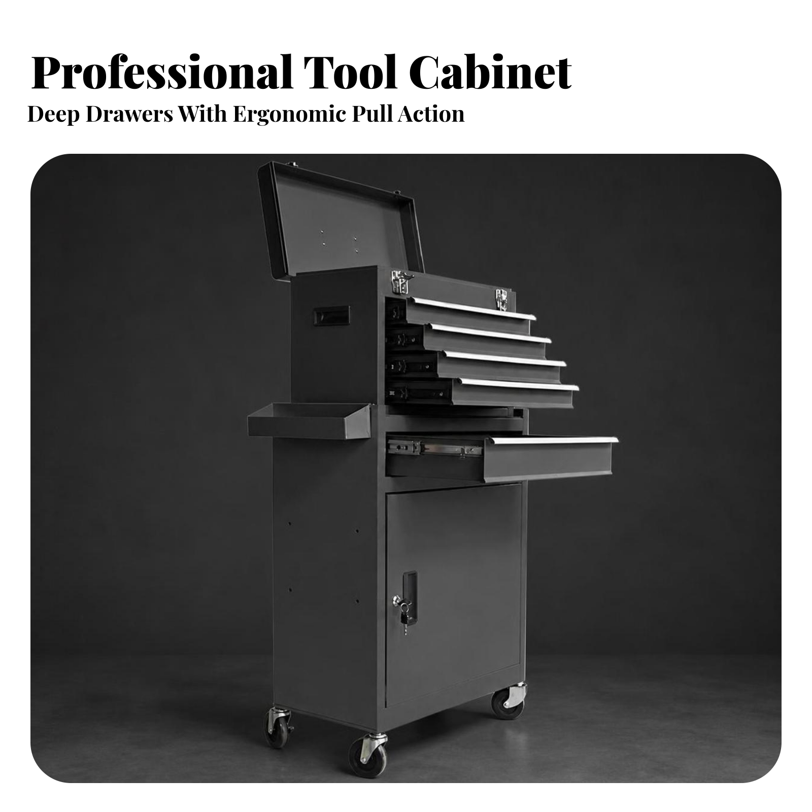 Tool Cart with Wheels Keyed Lo - Workshop Tools Trolley 评论和价格
