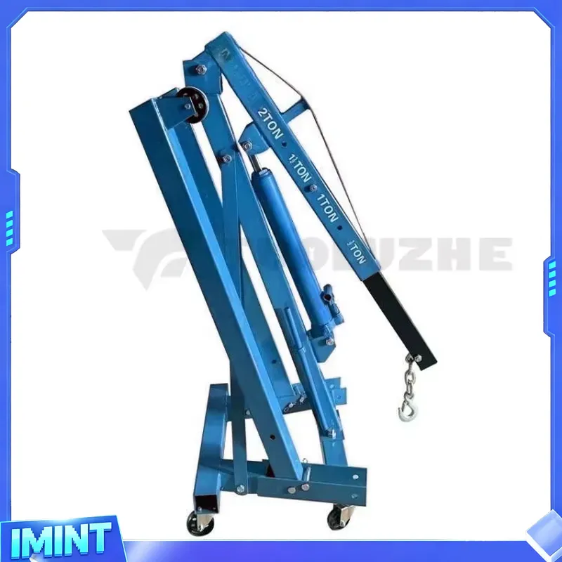 2-ton Foldable Blue Car Engine - Workshop Tools And Equipment 评论和价格