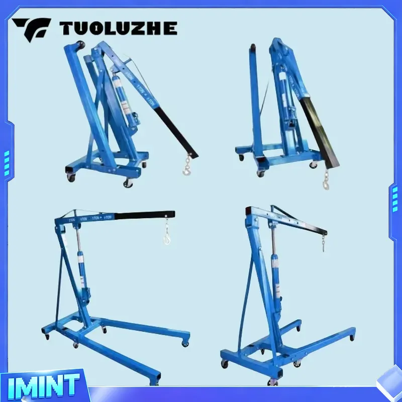 2-ton Foldable Blue Car Engine - Workshop Tools And Equipment 评论和价格